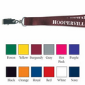 5/8" Trade Show Lanyard w/ Bulldog Clip